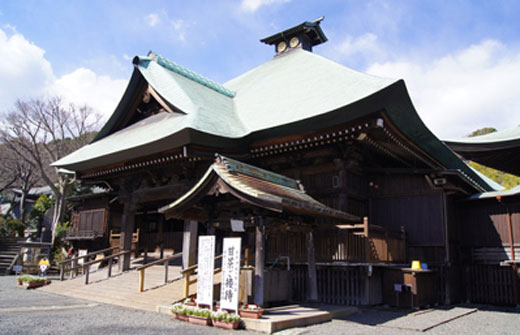 横浜市内最古の寺院である弘明寺。本尊の木造十一面観音立像（通称「弘明寺観音」）は、国の重要文化財でもある 